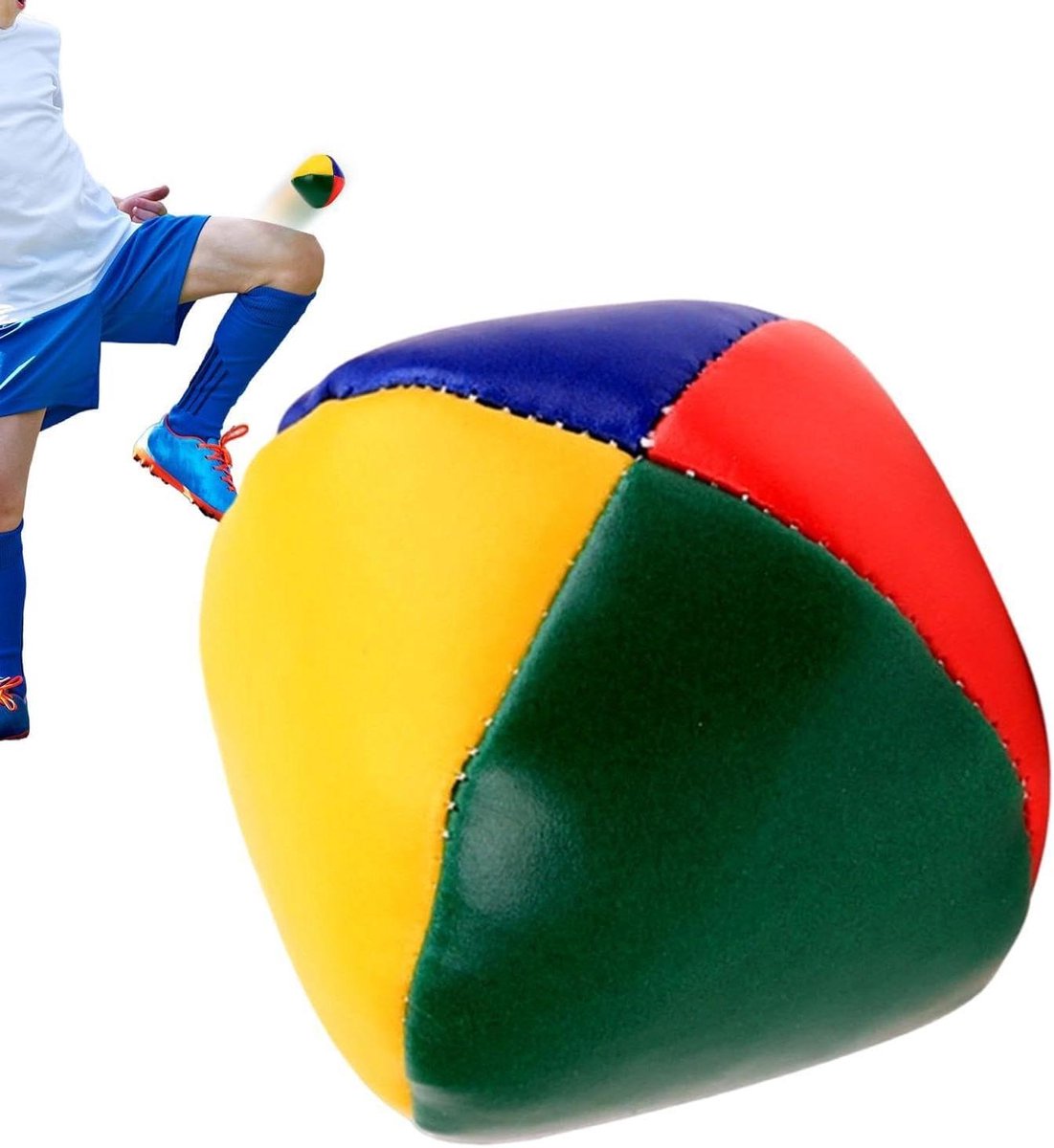 Jongleerballen Kinderen - Zandgevulde Ballen - Vaardigheden Oefenen - Handgemaakte Constructie - 5 x 5 x 5 cm - Multicolor