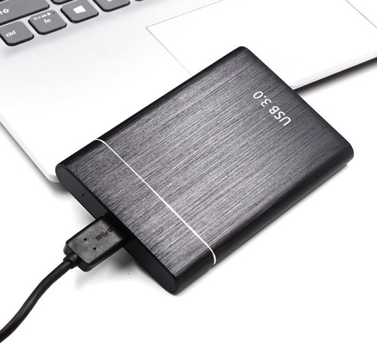 Externe Harde Schijf - Mobiele Opslag - Data Opslaan - Stoot- en Valbestendig - 1 TB - Zwart — afbeelding 4