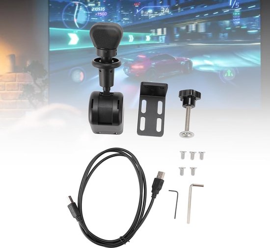 USB Handrem - SIM Racing Handrem Race Handrem - Race Games Besturen - Authentieke Analoge Prestatie van Merkloos — afbeelding 3
