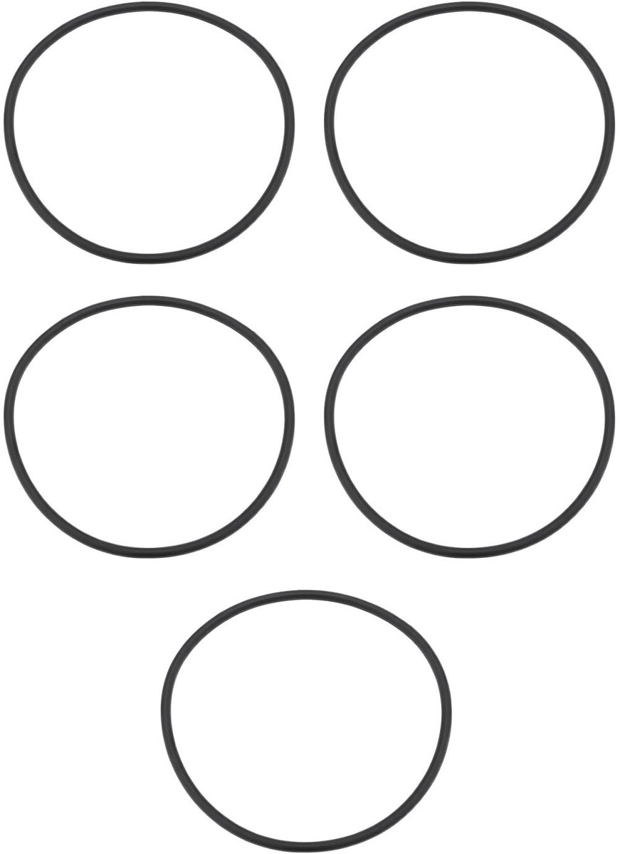 Dailygoods- O-ring 5 stuks - rubberen afdichting - compatibel met Kohler 42043 - buitendiameter 41mm - temperatuurweerstand - voorkomt waterlekkage - Afdichtring
