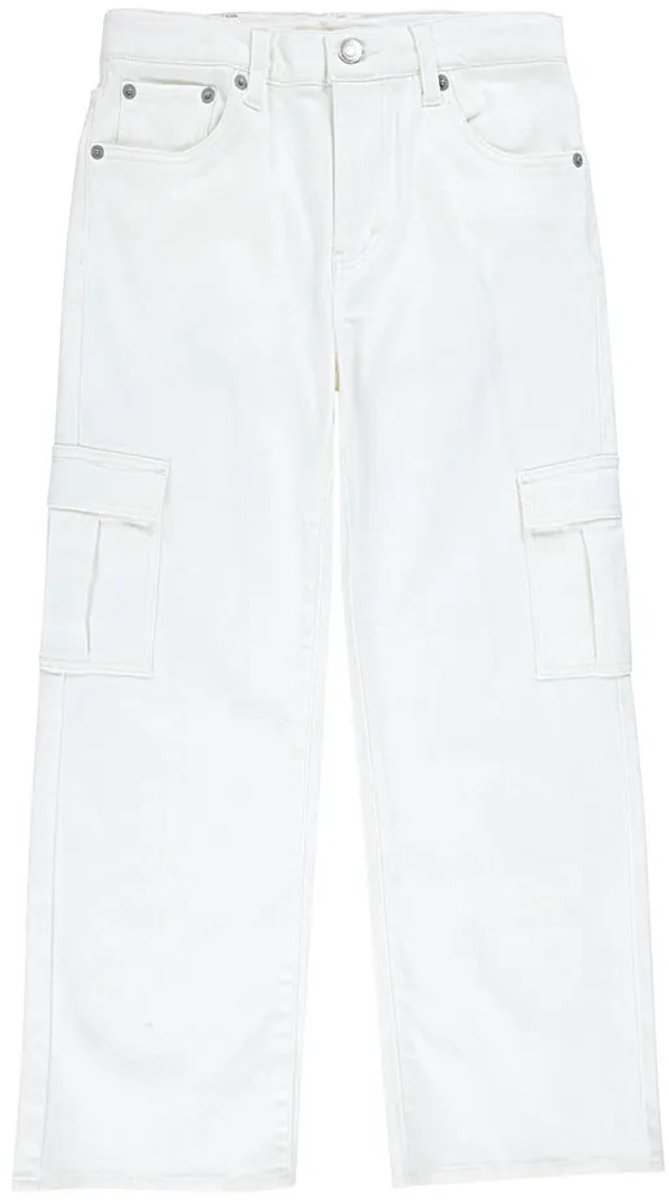 Levi´s ® Kids 94gy Cargo Broek 16 Years Meisje Cloud Dancer