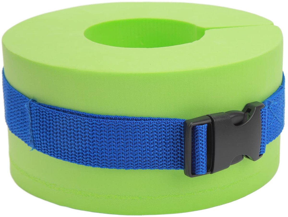 Dailygoods- Zwemmanchet Comfortabel - Groene EVA Schuim - Verstelbare Gesp - Waterdicht - Float Apparatuur - Geschikt voor Watertraining - Drijfhulpmiddel