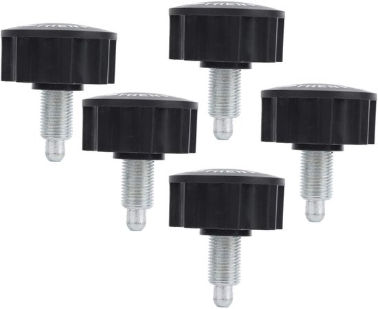 Dailygoods- Pop Pin - 5 Stuks - Synthetisch Karton - Fitnessapparaten - Hometrainers - Eenvoudig te Installeren - Compact en Lichtgewicht - Vergrendelknop