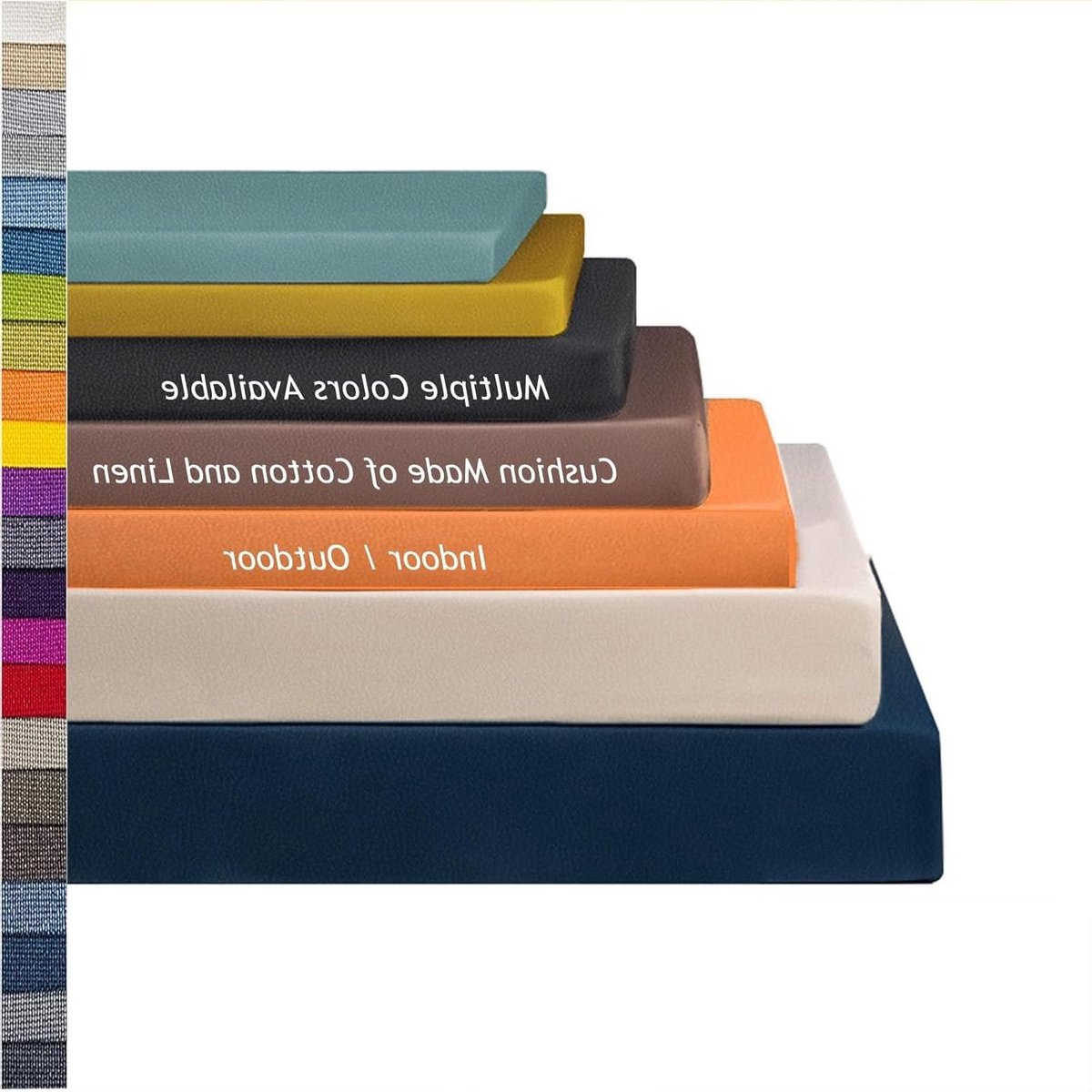 Kussen Zitting - Comfortabel Kussen - Buiten Zitten - Anti-slip Onderkant - 60x60 cm - Don