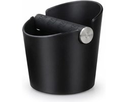 Koffie Klopbox - Espresso Bak - Afval Verwerken - Verwijderbare Staaf - 5 Inch Hoog - Zwart