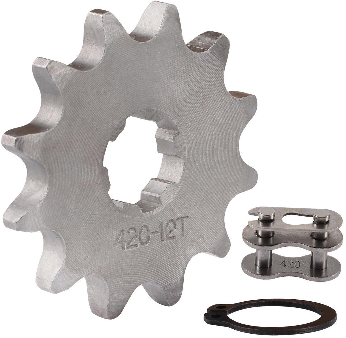 Dailygoods- Tandwiel 15T 20mm - Geschikt voor Motorfiets/ATV/Dirtbike/Go-Kart - Roestvrij Staal - Eenvoudig te Installeren - Goede Corrosiebestendigheid