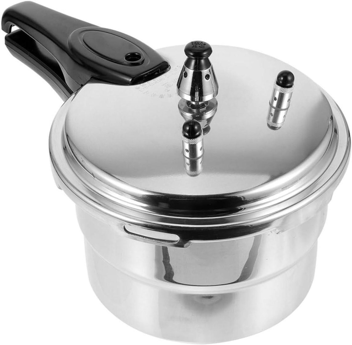 Snelkookpan Keuken - Drukpot Fornuis - Snel Koken - Verdikt Potlichaam - 22 cm Diameter - Zilver