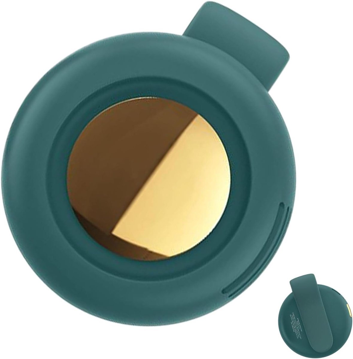 Persoonlijke ventilator - Klemventilator draagbaar - Buitenactiviteiten - 360 graden rotatie - 7x6.7x7 cm - Wit