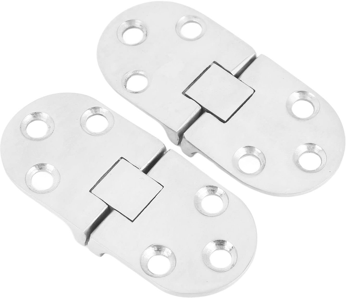 Dailygoods- Scharnier Zware Deur - 2 Stuks - 316 Roestvrij Staal - Deurscharnier - Bootscharnier - Geschikt voor Jacht/RV