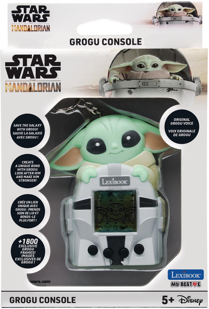 Star Wars My Best-E® console met LCD-scherm en 3 spellen uit het Star Wars universum