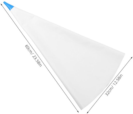 Tegelvoeg Mortel Spuitzakken - Voeg Installatiezak Metselwerk - Moeiteloos voegen - Optimale afdichting - 60 x 32 cm - Wit — afbeelding 5