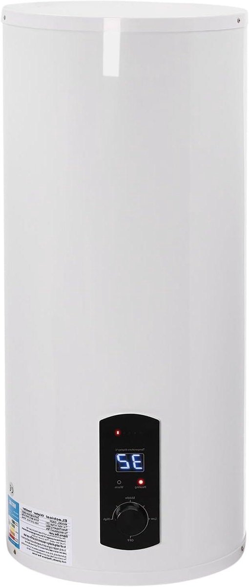 Elektrische Boiler - Warmwaterketel - Direct Warm Water - Lekbescherming - 60 Liter - Wit