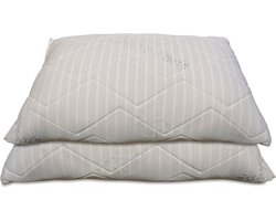 Traagschuim Kussens - Visco-elastische Kussens - Nekondersteuning - Zilver Coating - 91.4 x 50.8 cm - Zilver