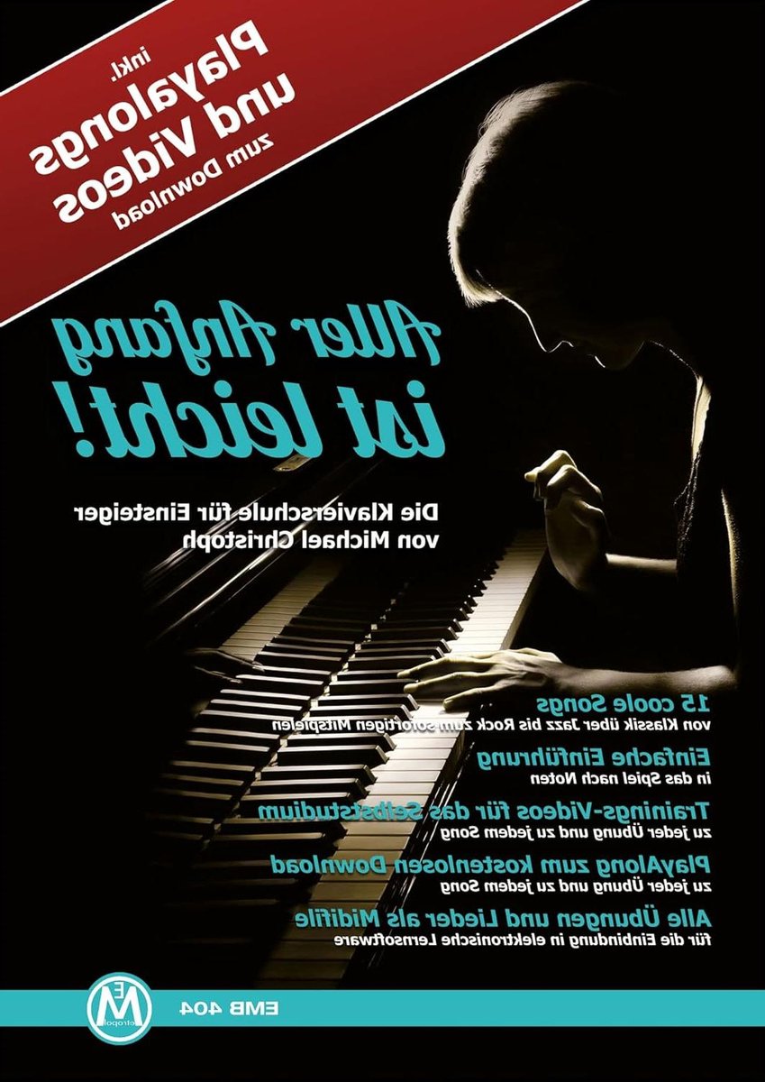 Klavierschule für Anfänger - Pianoles Boek - Muziek Leren - Inclusief Trainingsvideo's - 44 Pagina's - Niet gespecificeerd