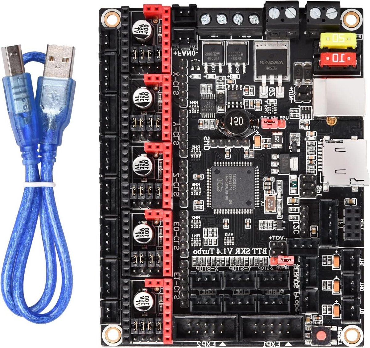 Stappenmotor Driver - Motor Controller - 3D Printer Upgrade - Ultra Stil - 3A Peak - Zwart