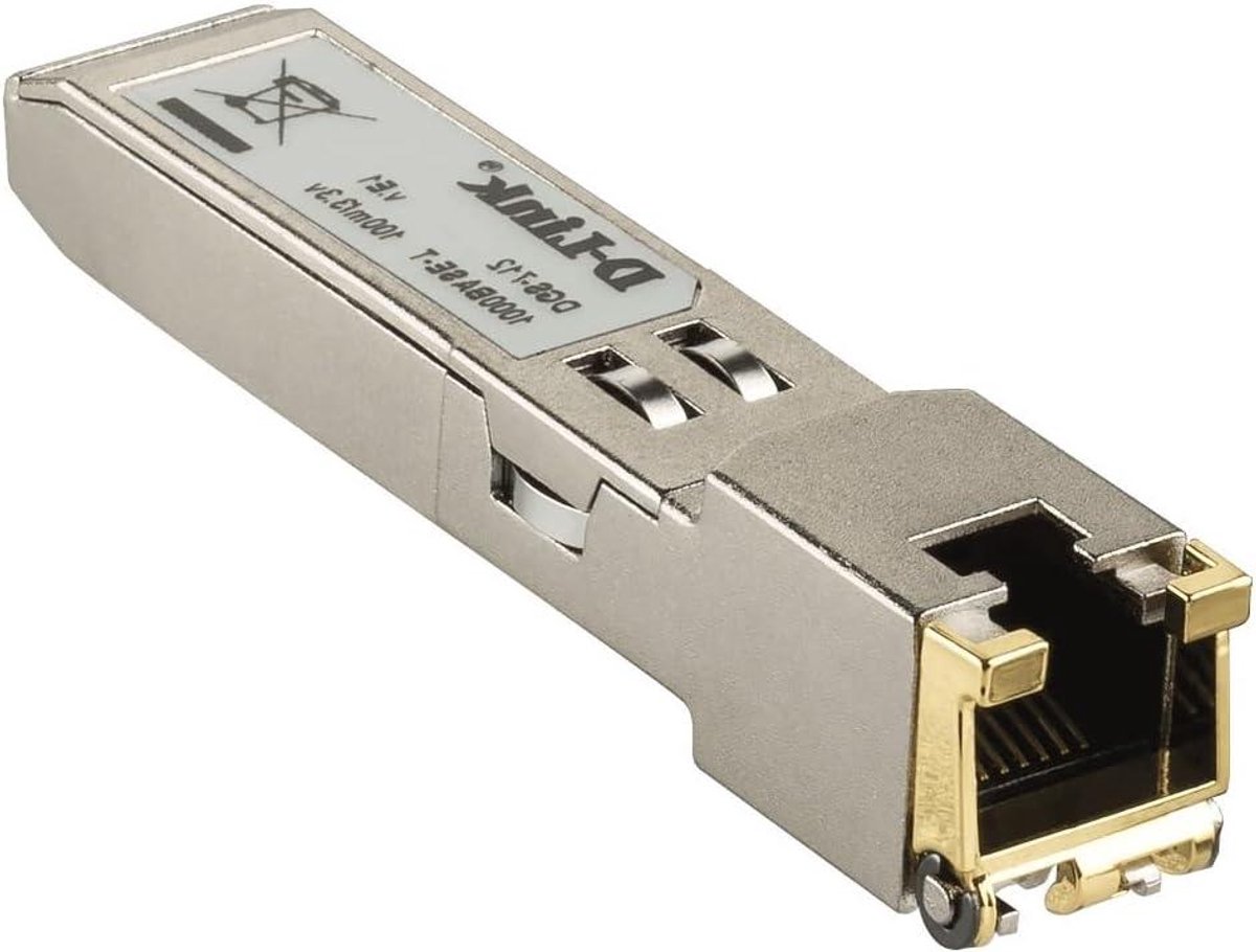 Netwerk Media Converter - Transceiver Switch - Netwerk Uitbreiden - Gigabit Snelheid - 635 x 132 cm - Zilver