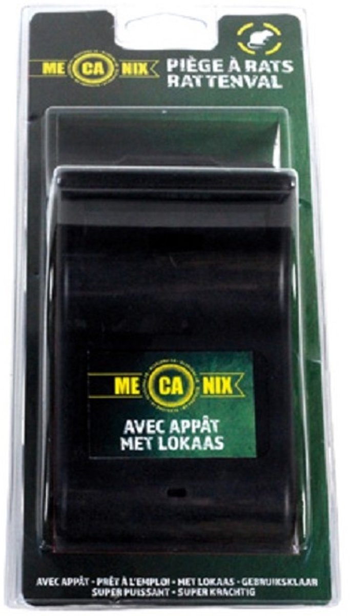 Mecanix Rattenval kunststof met lokstof