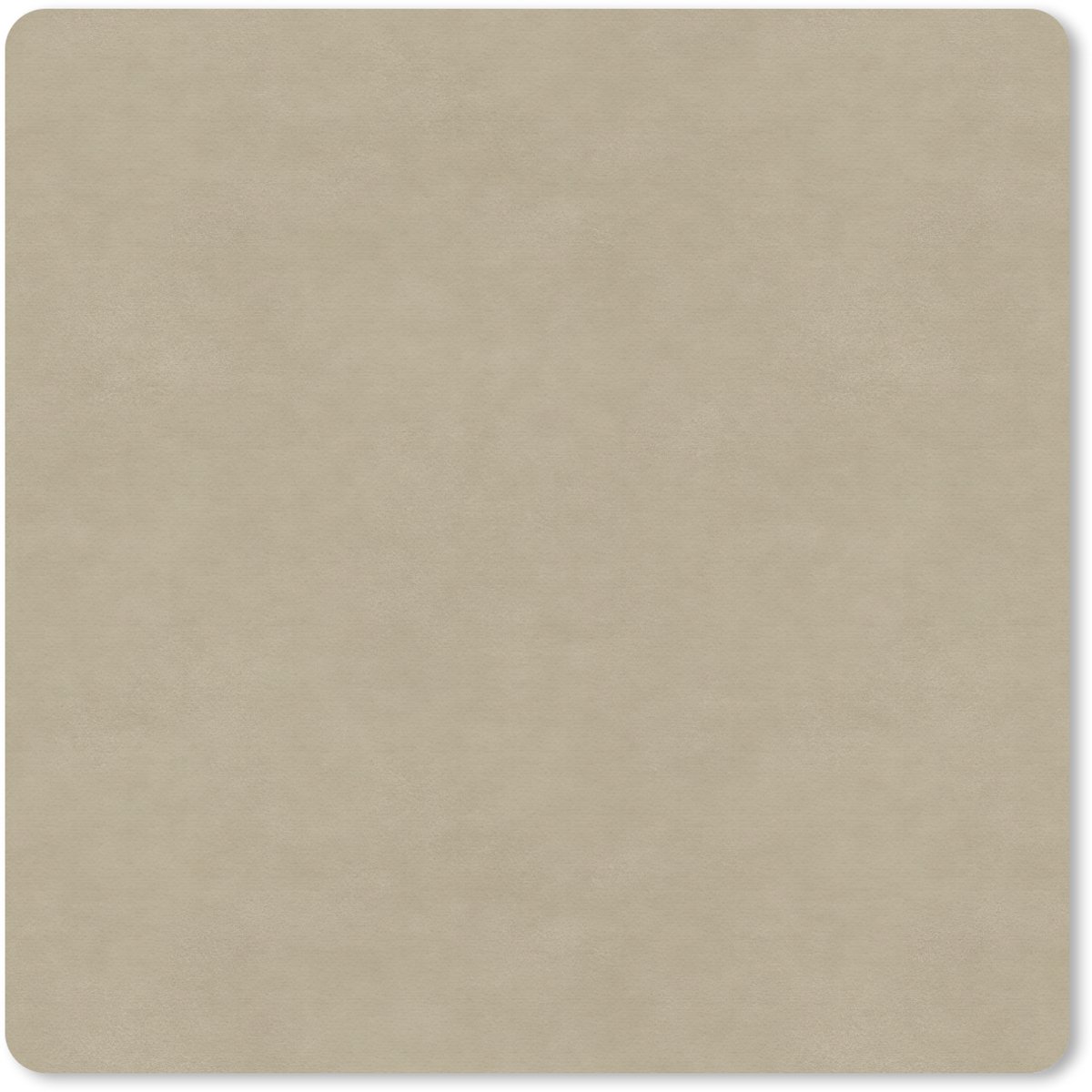 Muismat 20x20 cm - Mousepad Zandkleur - Korrelige structuur - Beton print - Muismatten