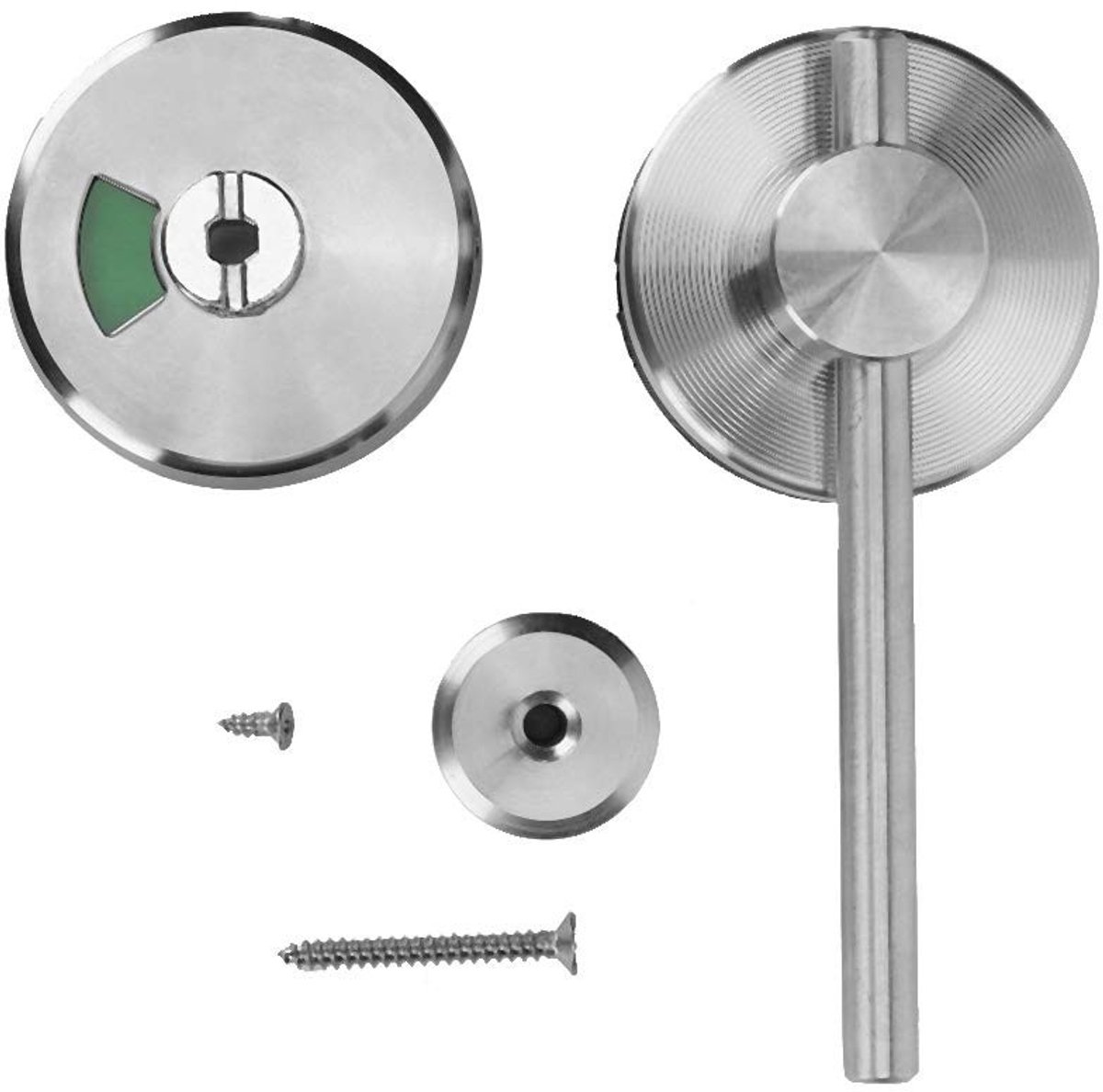 Store_8 - Flashing Light - Deurknop - Voor privacybescherming - Rood en groen - Ideaal voor openbare toiletten - Inclusief deurslot
