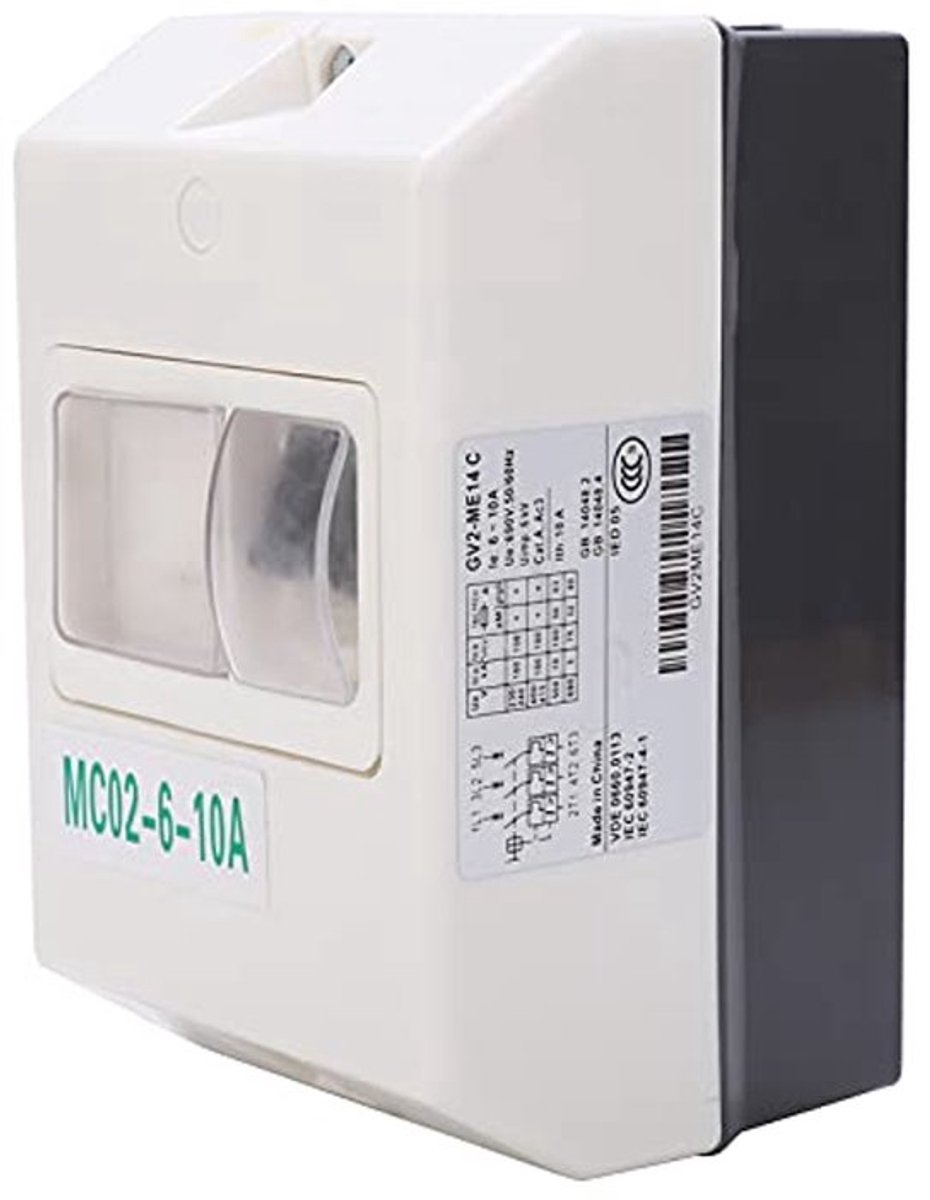 Motorbeveiligingsschakelaar, Circuitcontroller Motorbeveiligingsschakelaar Met Frequentie 50 / 60Hz 220V 380V Voor Huishoudelijk Elektrisch Huis