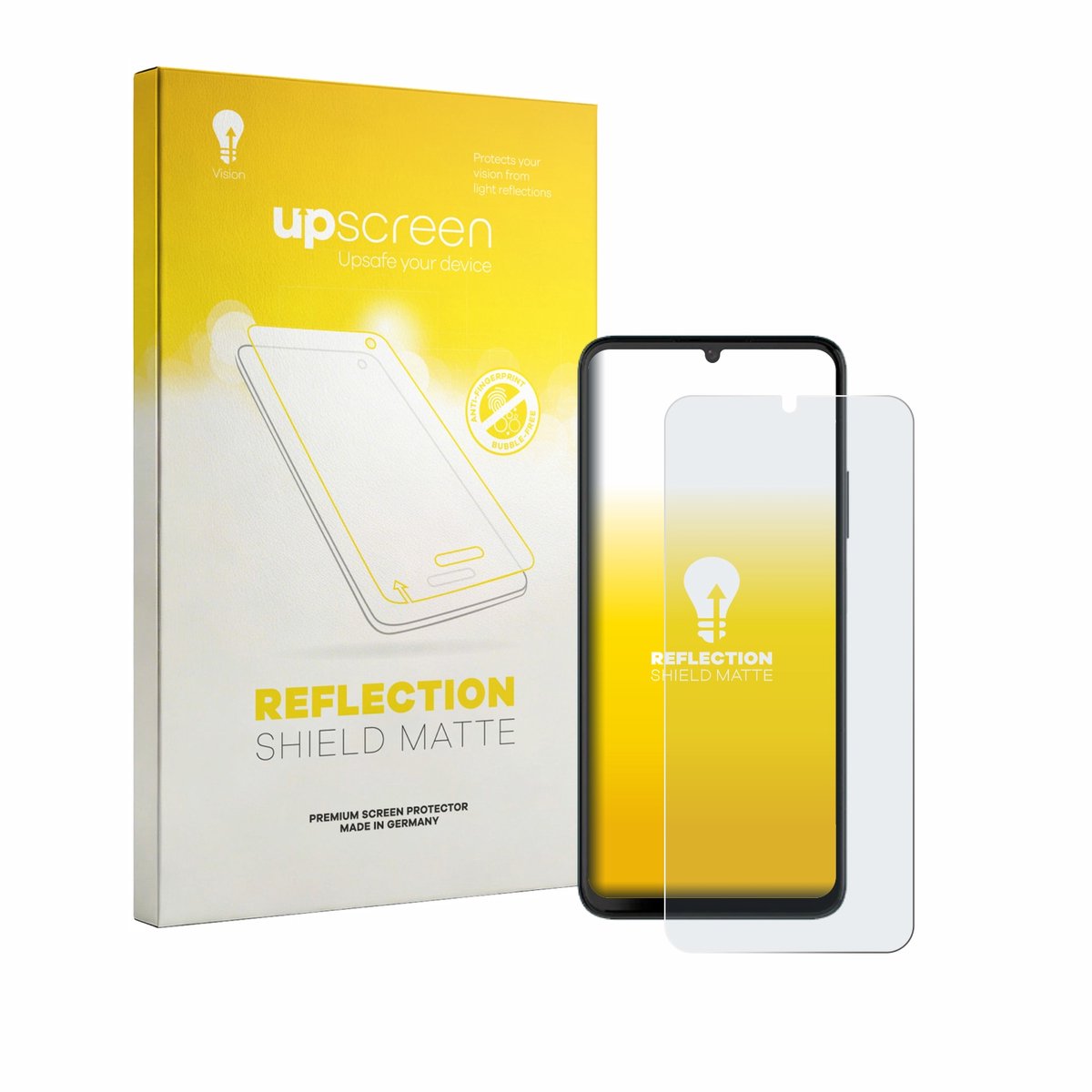 upscreen - Screenprotector voor NUU Mobile X10 5G - Folie Beschermfolie anti glare matte