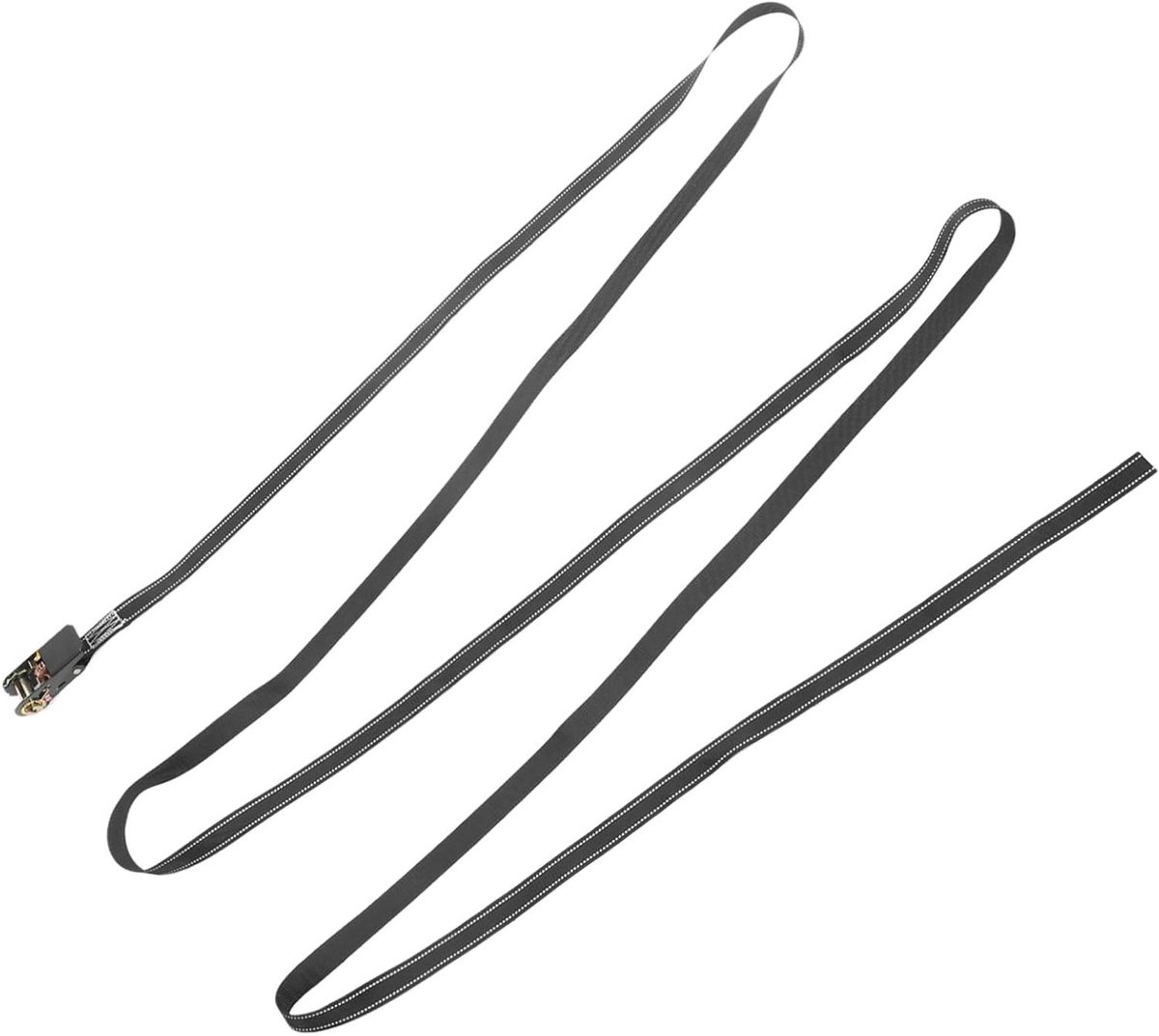 Bungee Koorden met Haken - Spanbanden Elastiek - Lading Zekeren - Veelzijdig Gebruik - 500 cm - Zwart