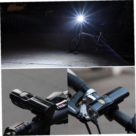 VHV - Fiets Voorlicht LED Batterijgevoed - LED Koplamp Fiets voor Nacht Rijden - 3 lichtstanden, 3 x AAA-batterijen, 3 LED, waterbestendig ontwerp - voor Mountainbike, Racefiets, Stadsfiets, E-bike en Woon-Werkverkeer — afbeelding 2