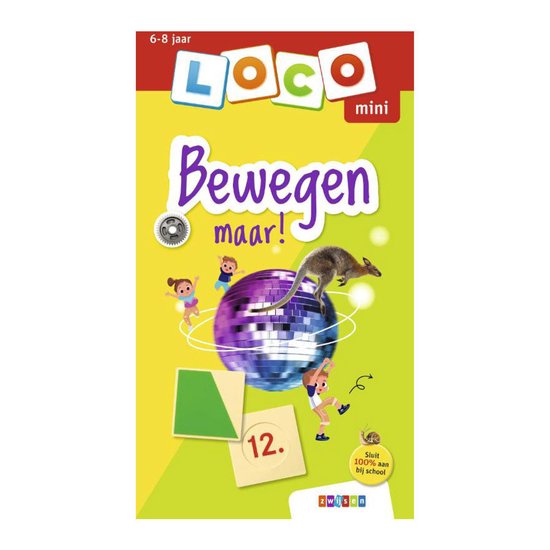 Loco Mini - Bewegen maar! 6-8 jaar - cover