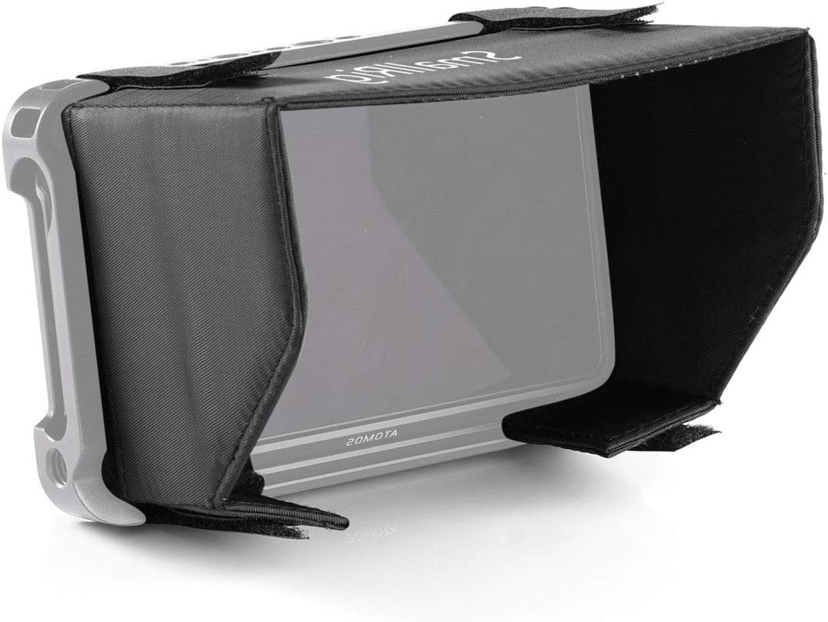 Zonnekap voor Ninja V en Shinobi 5'' Monitor - Bescherming tegen Zonlicht en Reflecties, Ideaal voor Videoproductie