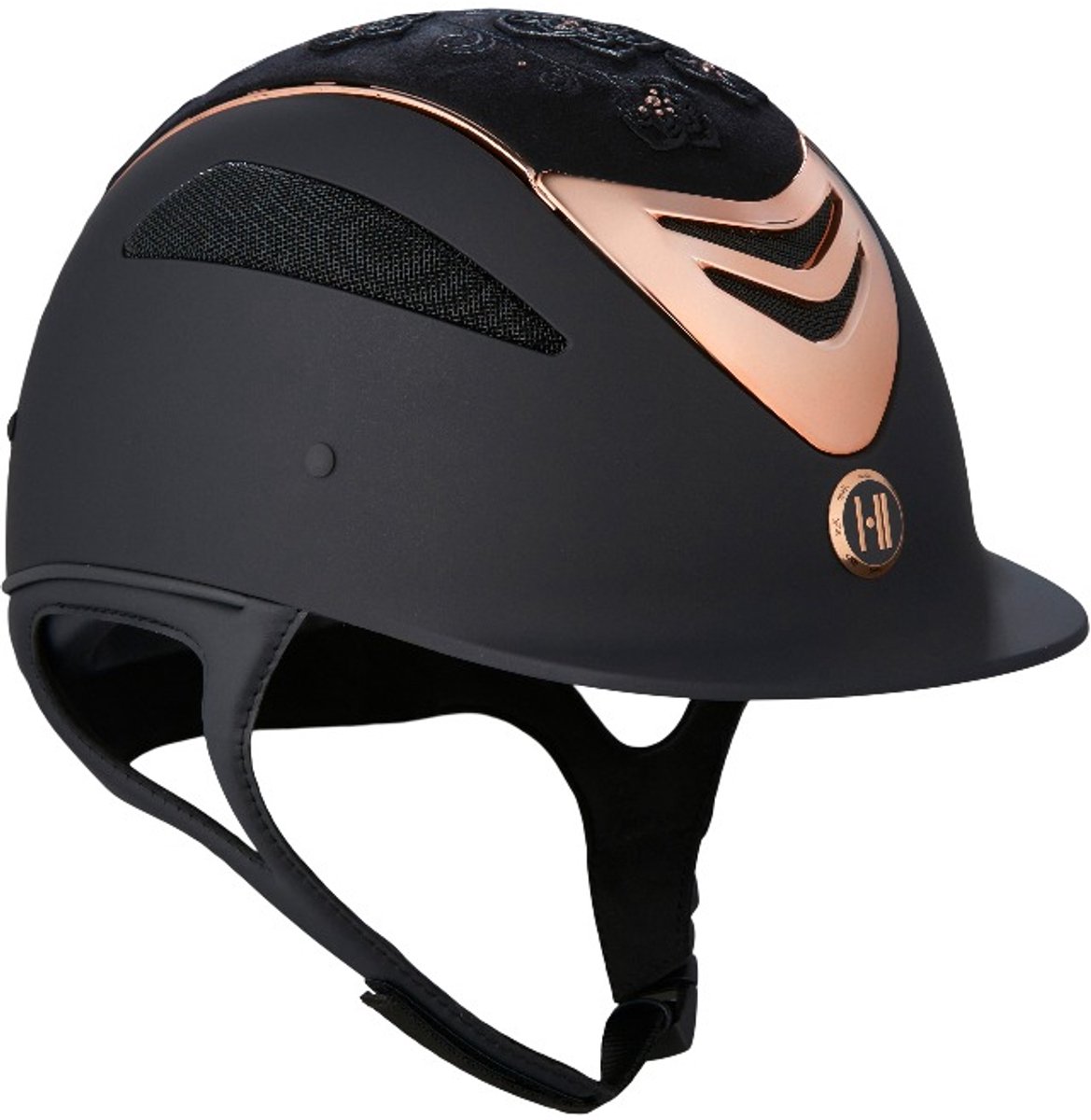 OneK Defender Pro Matt Embroidery Zwart Rosegold