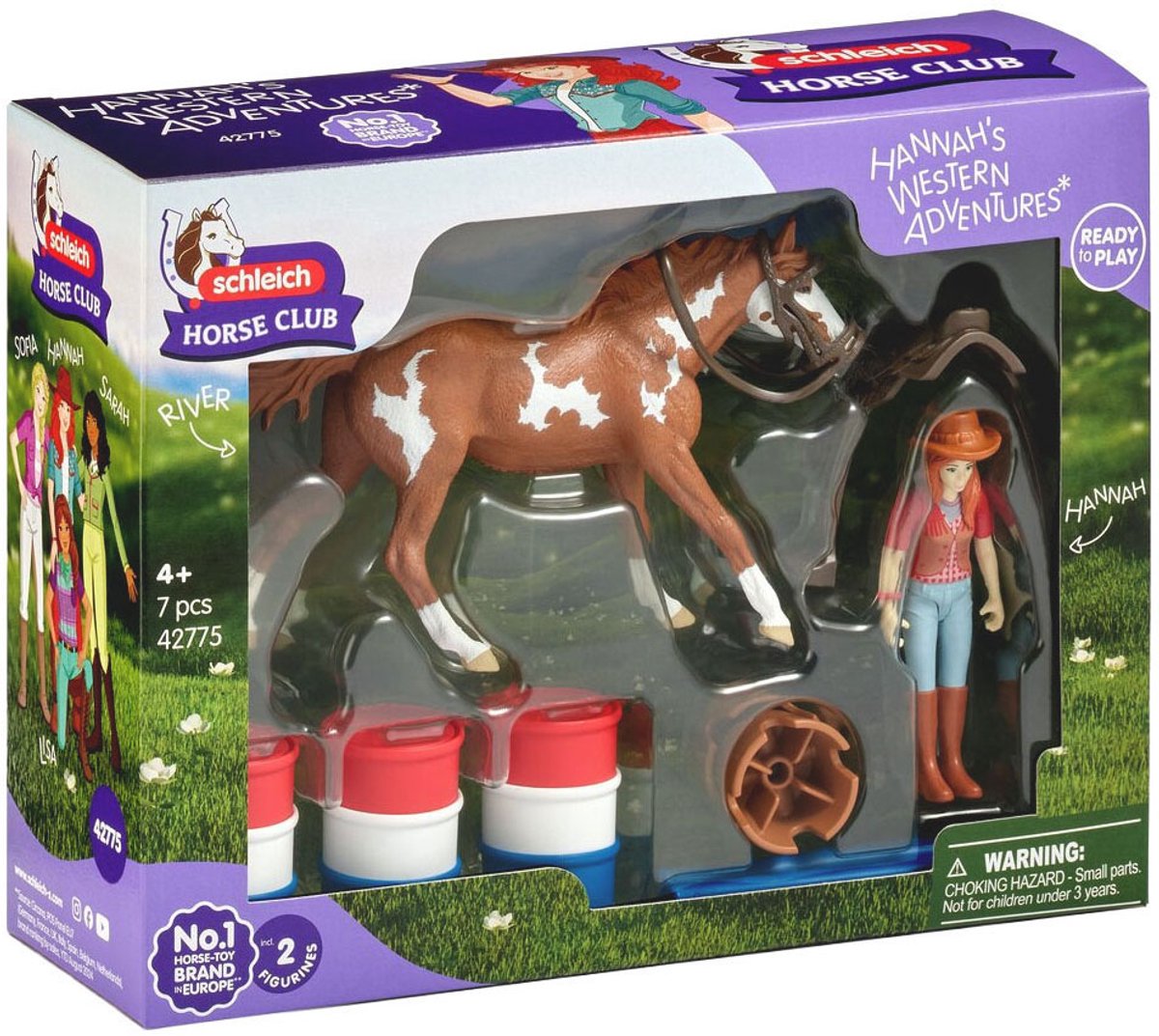 Schleich HORSE CLUB - HORSE CLUB Hannah's westernavontuur - 42775 — afbeelding 21