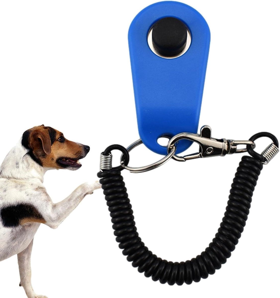 Honden Trainingsclicker - Puppy Clicker Polsband - Gedrag Trainen - Duurzaam ABS Materiaal - 6.5 x 3.5 x 1.7 cm