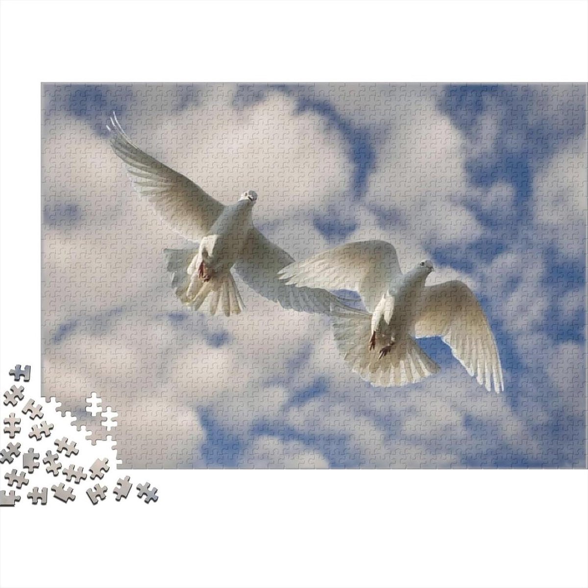 Gepersonaliseerde Puzzel - Fotopuzzel Eigen Foto - Ontspanning en Geheugen - Unieke Vorm Puzzelstukjes - 75x50cm - Multicolor