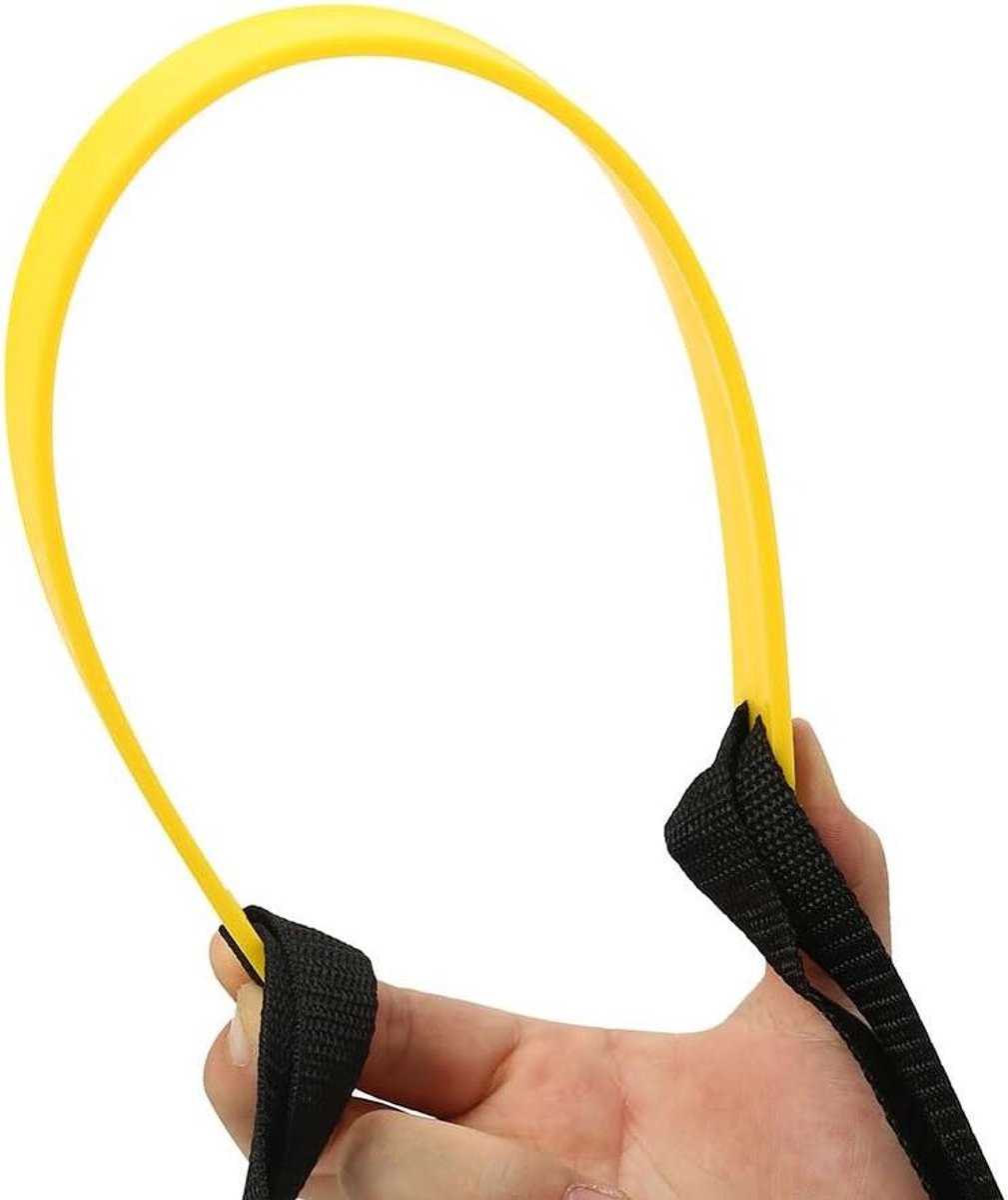 Snelheidsladder Training - Voetbal Ladder - Verbeteren Voetwerk - Snelle Opstelling - 35 meter - Geel