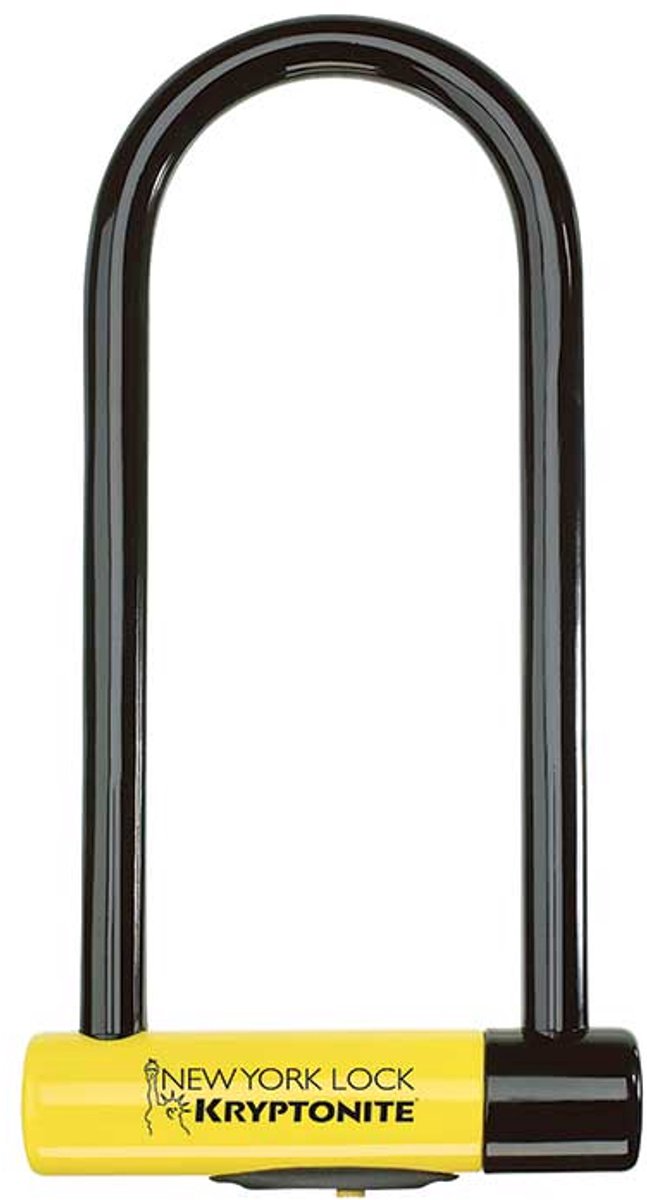 Kryptonite New York Lock LS Beugelslot – ART-4 Slot – Beugelslot Scooter en Motor – 26 cm lang – Geel thumbnail 6
