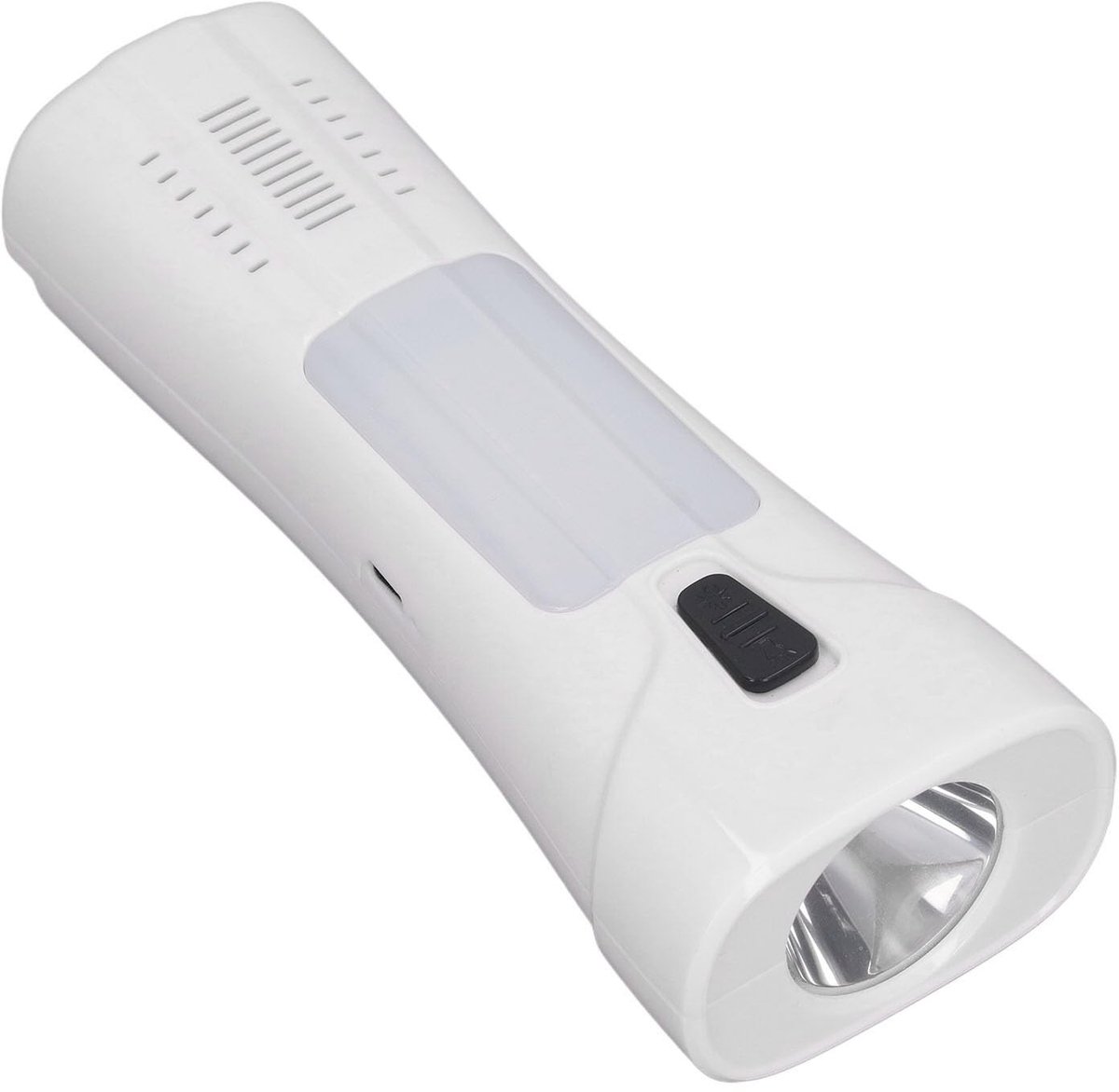 SPHProducts - Draagbare Noodweer Radio - Oplaadbaar FM Radio voor Buitenactiviteiten - LED Flitser en Powerbank - Ideaal voor Kamperen - Weerbestendig ...