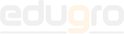 Wit product display met het logo 'edugro'.