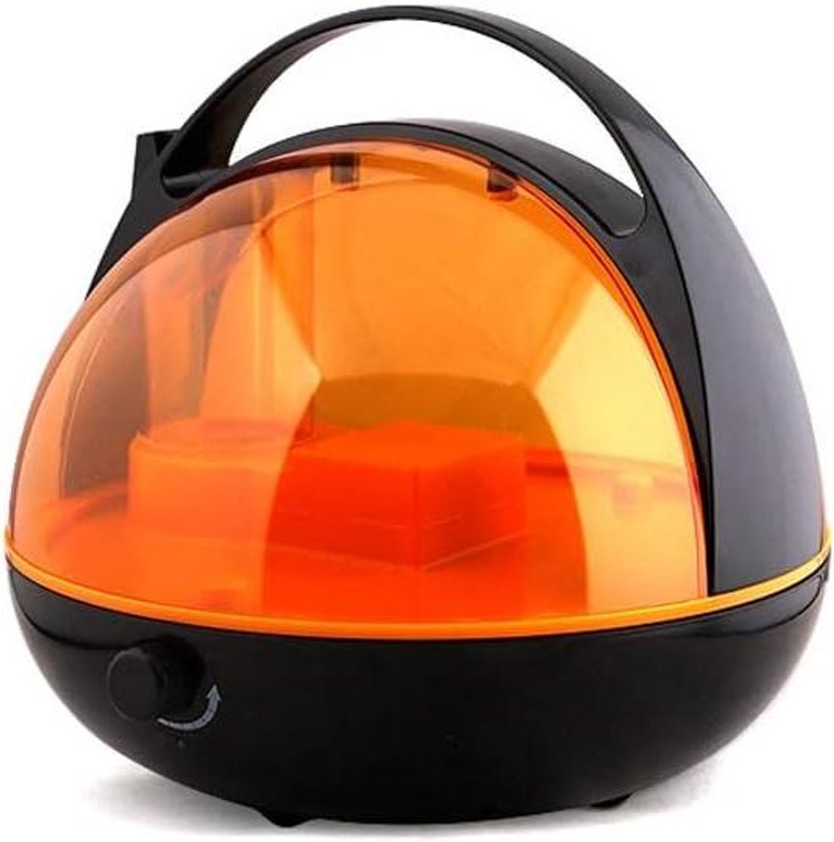 Luchtbevochtiger Thuis - Vernevelaar Diffuser - Comfortabele Lucht - Stille Ultrasone Werking - 4 Liter Tank - Oranje