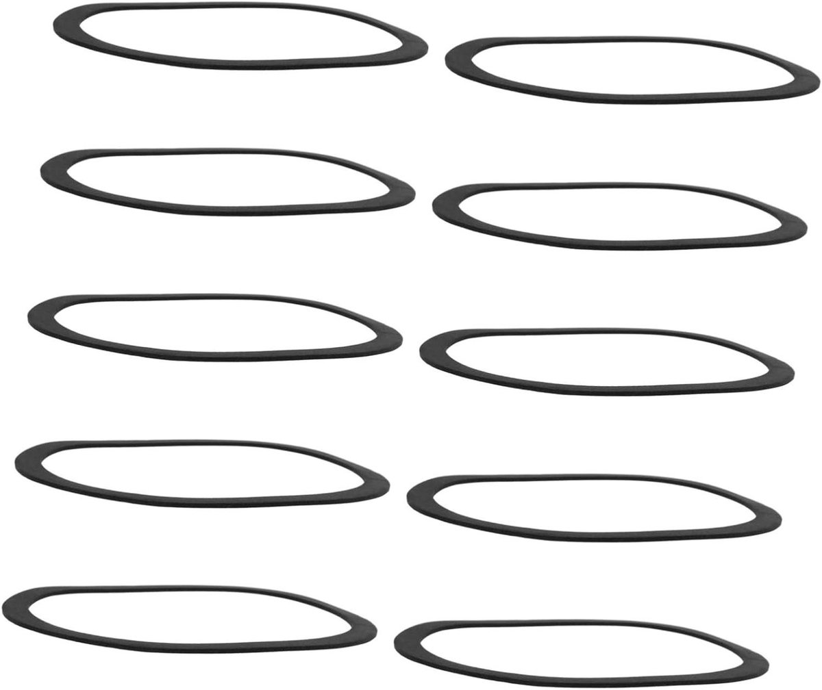 Luidspreker Foam Ringen - Reparatieringen - Audio Reparatie - Trillingsreductie - 10 Stuks - Zwart