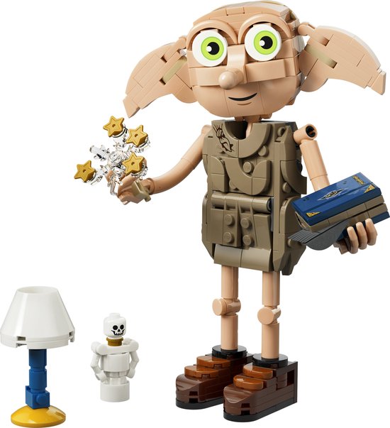 LEGO Harry Potter Dobby de Vrije Elf Bouwbaar Tovenaarswereld Speelgoed voor Kinderen 76469