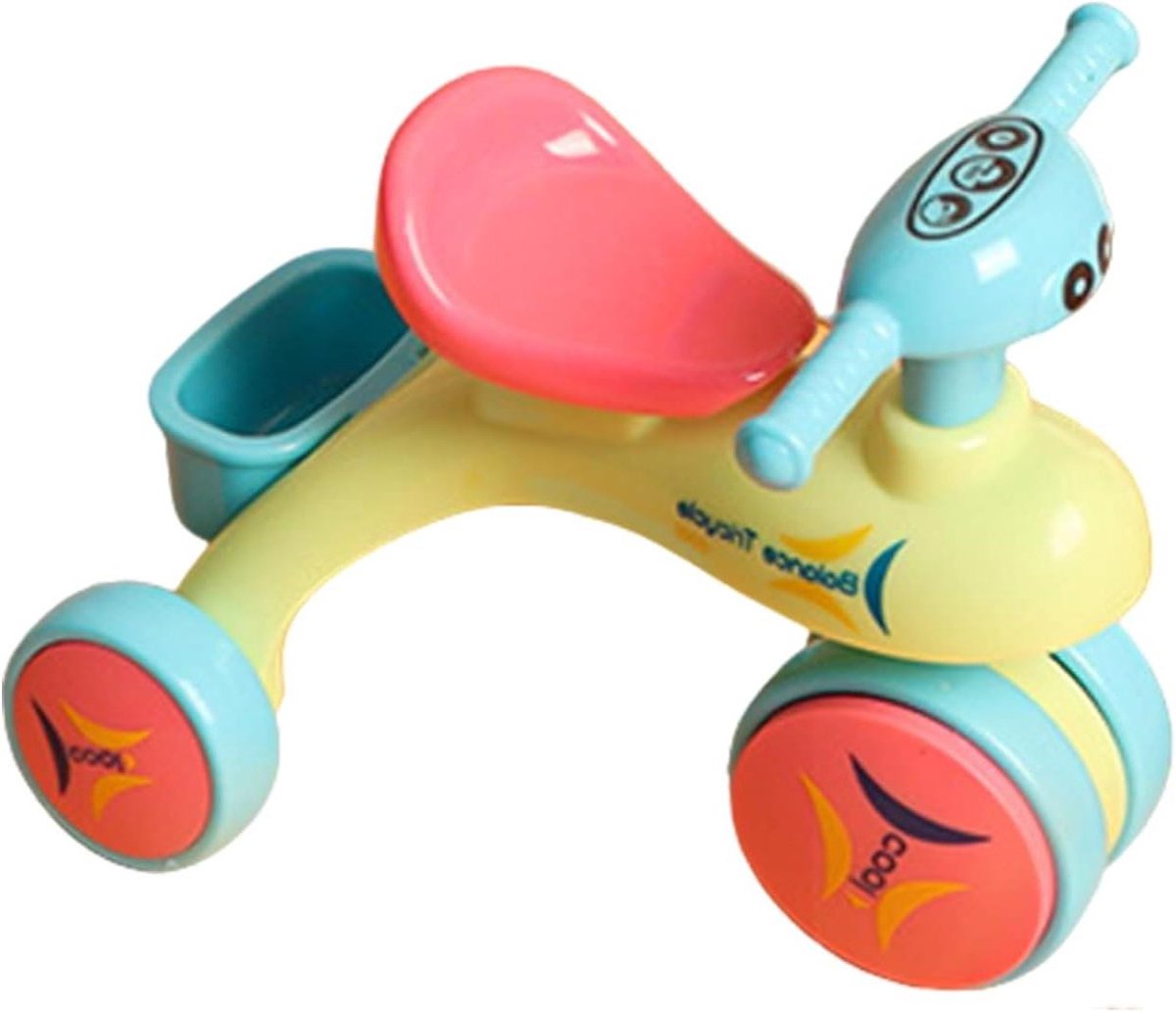 Driewieler Speelgoed - Miniatuur Fiets - Praktische Ontwikkeling - Cartoon Stijl - 146 x 83 x 43 cm - Zwart