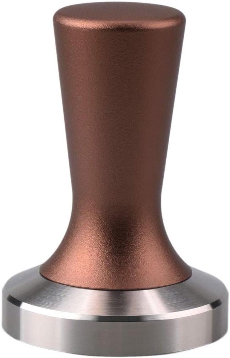 Koffiebonenpers - Espresso stamper - Perfecte espresso - Ergonomische grip - 51 mm basis - Roestvrij staal
