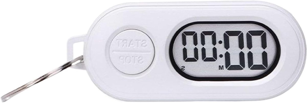 Time Counter Digital Mini Clock, Sports Countdown Keychain Accessories, Compact Portable Timer for Cooking and Training with Clear Display, Digital Pocket Ornament for Daily Use