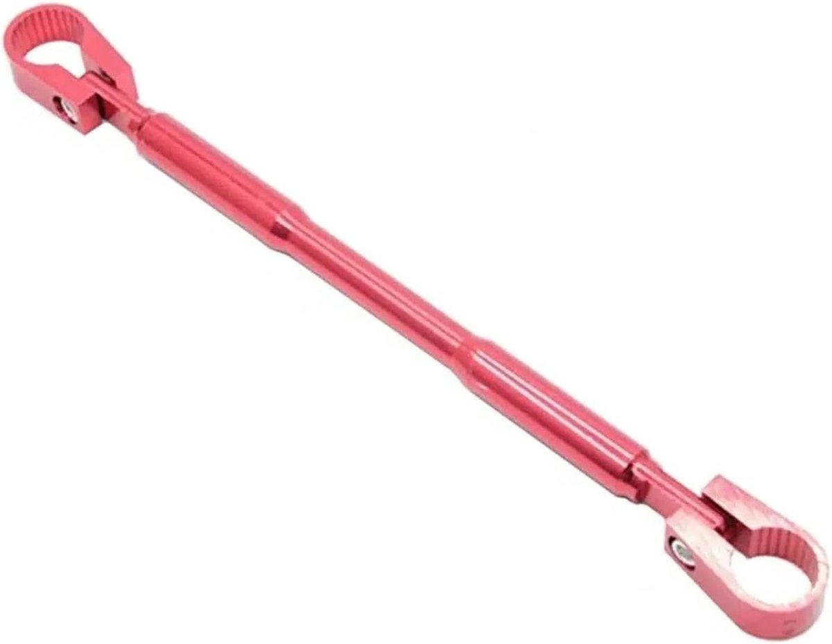 Motorfiets Stuur - Dwarsbalk Versterking - Verbeteren Rijcomfort - Antislip Handgrepen - 30 cm Lengte - Rood