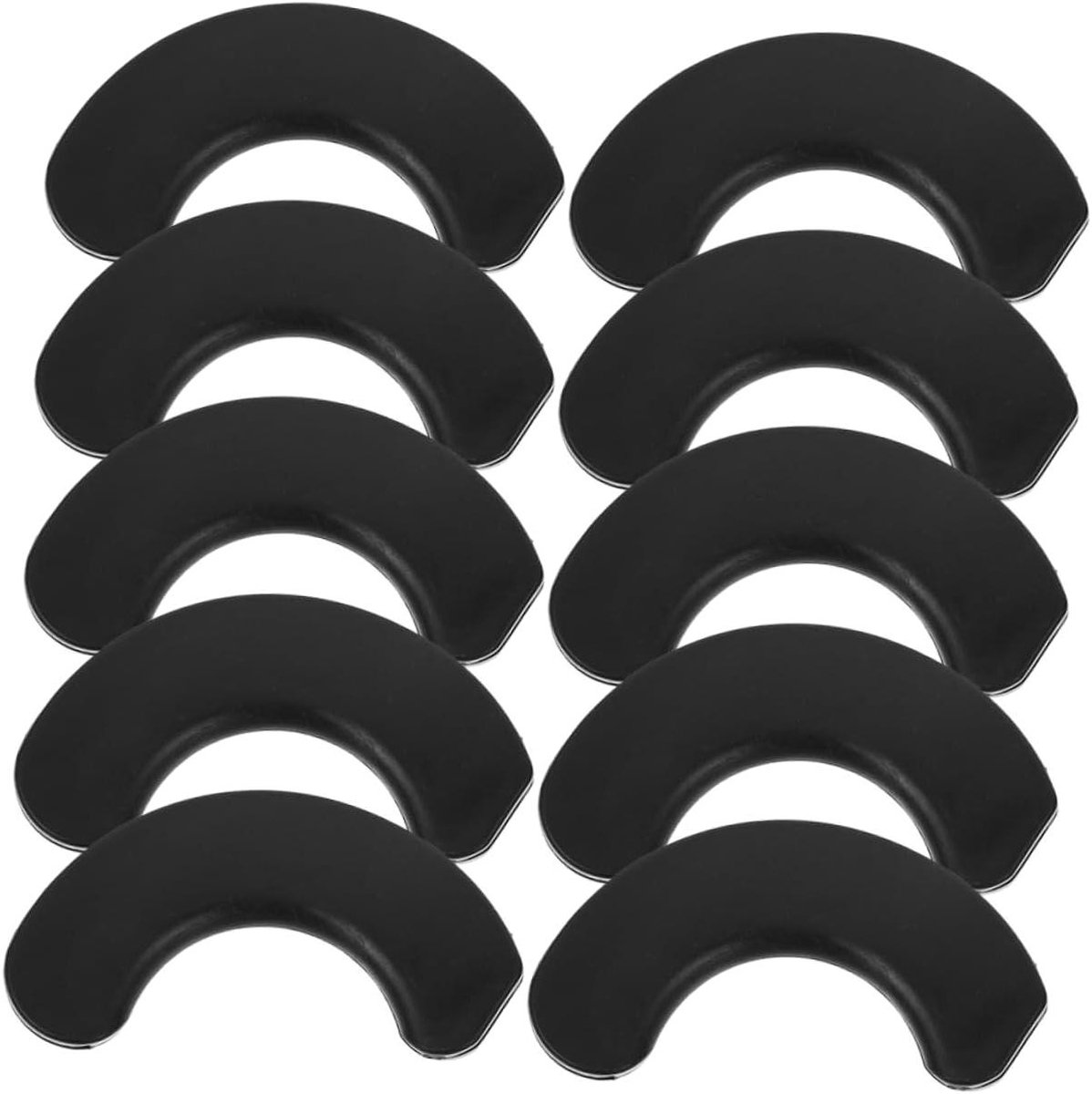Squat Pad Set - Barbell Pad - Gewichtheffen - Schokabsorberend - 7 cm - Zwart