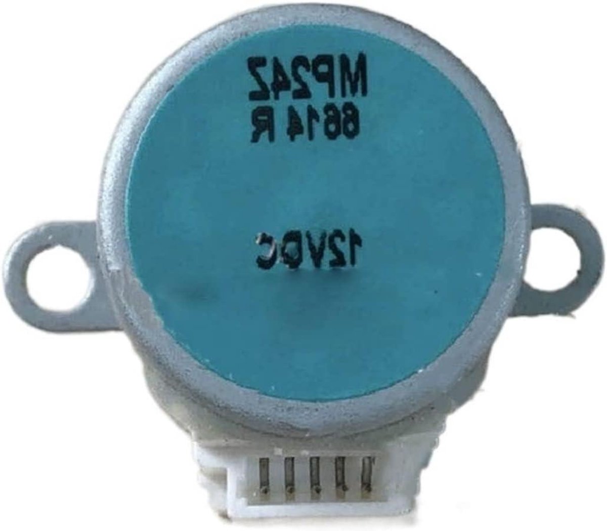 Stappenmotor - Mini Motor - Apparaten Repareren - Hoge Temperatuur Bestendig - 12 V DC - Zilverkleurig