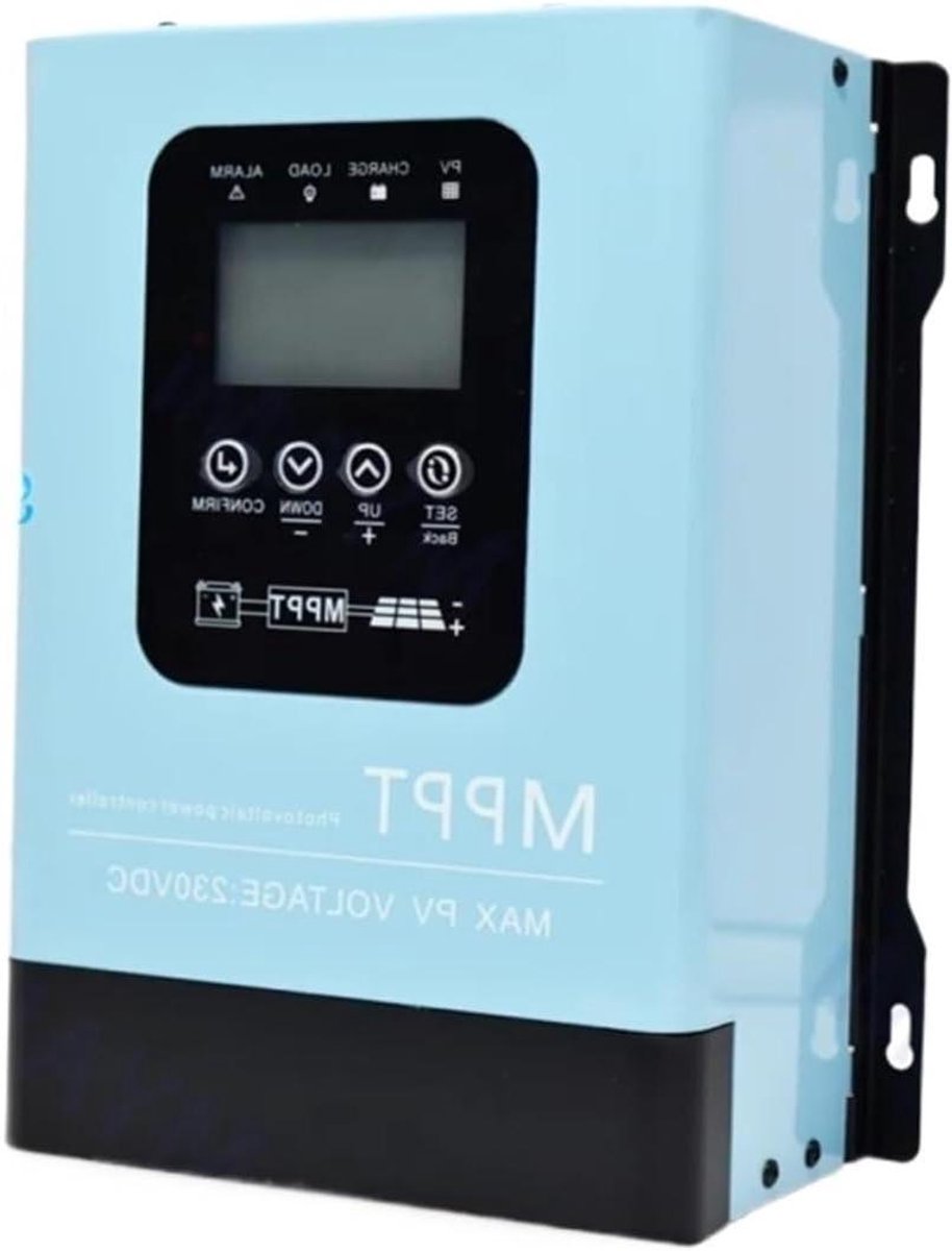 Zonne Laadregelaar - MPPT Controller - Batterij Opladen - Maximale Efficiëntie - 60A - Zwart