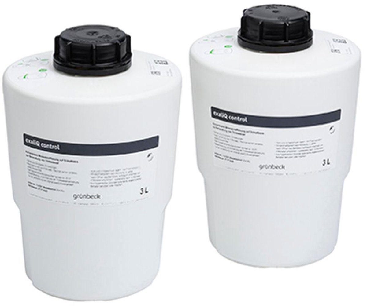 Grünbeck Mineralenoplossing exaliQ control 2 x 3 liter fles, 114031