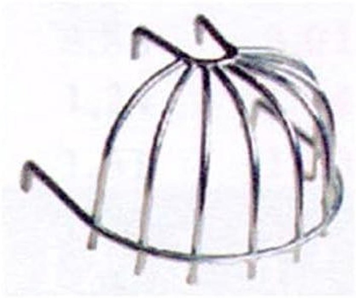 Dakgootzeef - Afvoerzeef - Dakgoten Schoonhouden - Verzinkt Metaal - 170 mm - Zilver