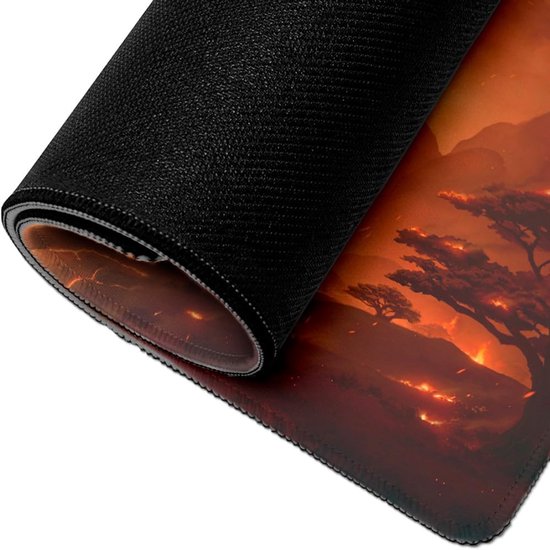 WORLD OF WARCRAFT CLASSIC Gaming Mousepad - Cataclysm Deathwing (XL - 90 x 42 x 0,4 cm) — afbeelding 2